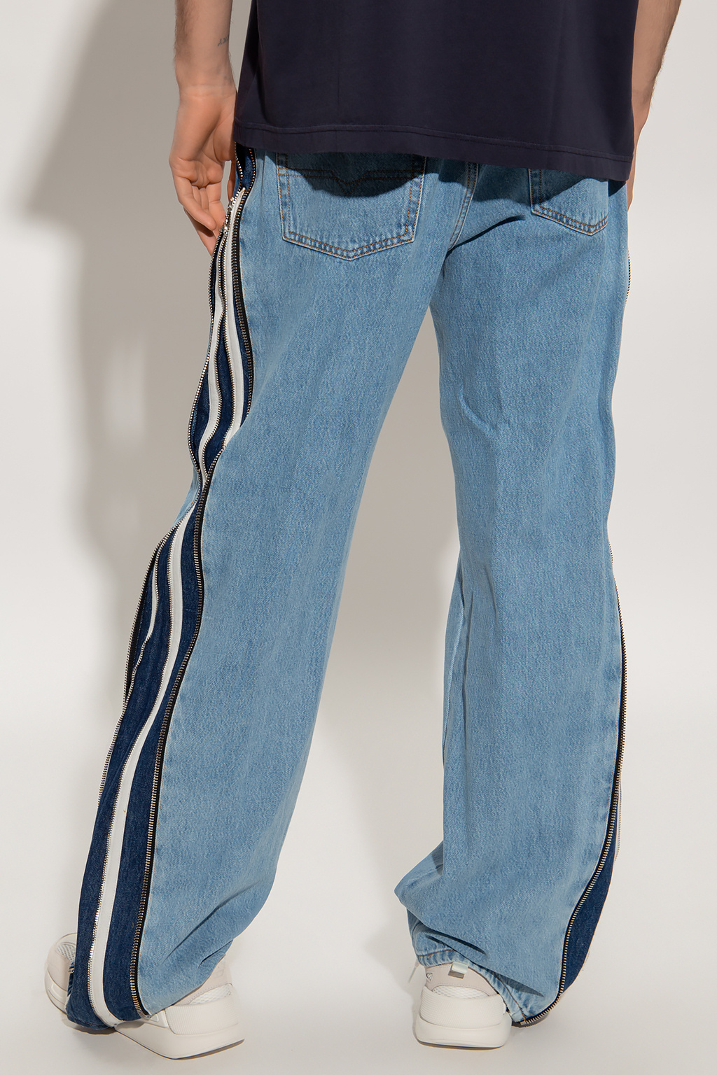 SchaferandweinerShops Japan - '1955' jeans with side stripes